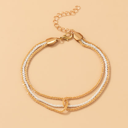 Dainty Twist Chain Anklet