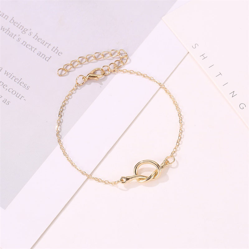 Dainty Knot Anklet