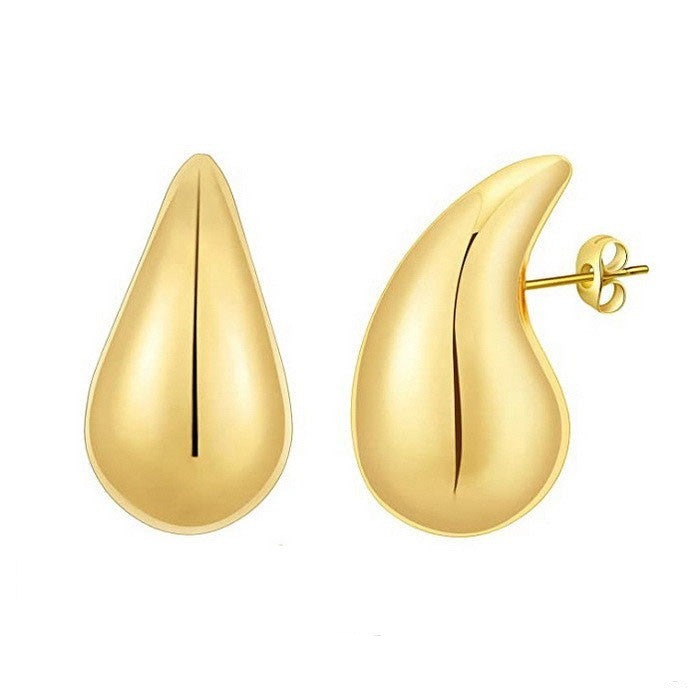 Dainty Droplet Ear Studs