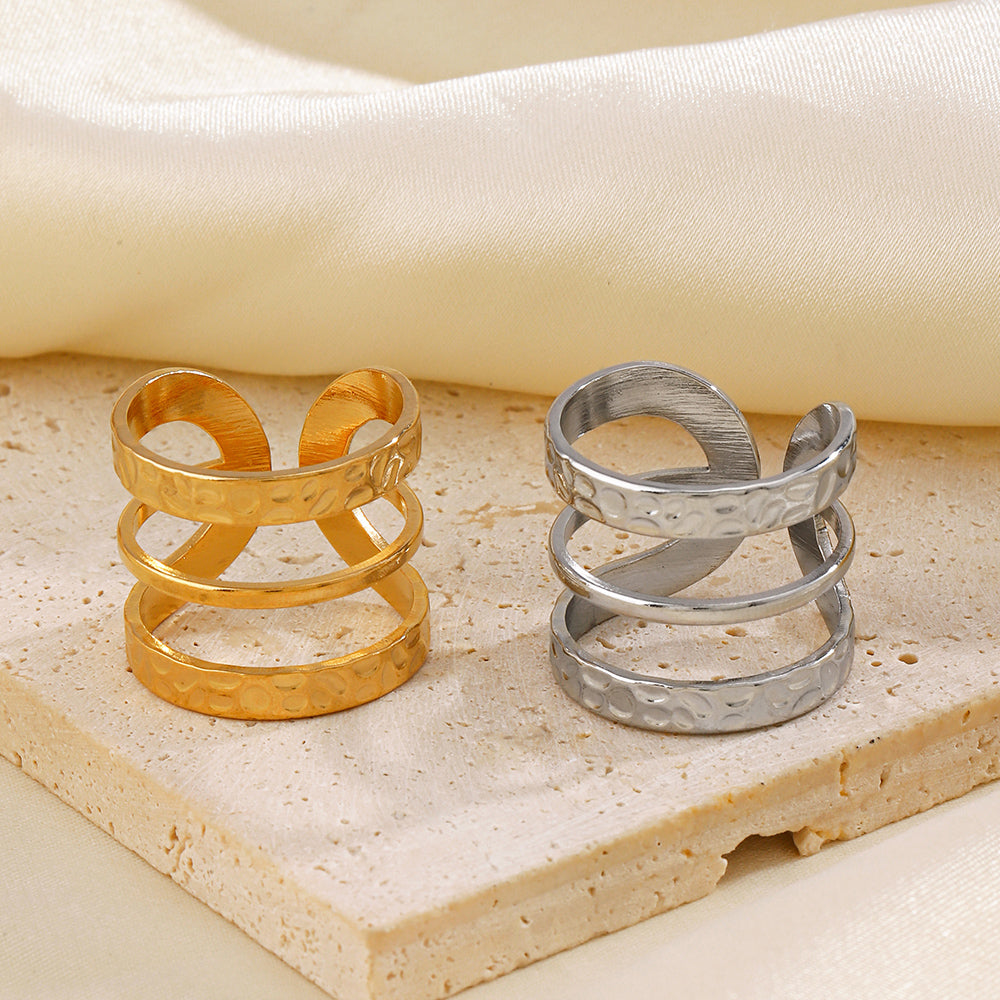 Simple Hollow Open Rings