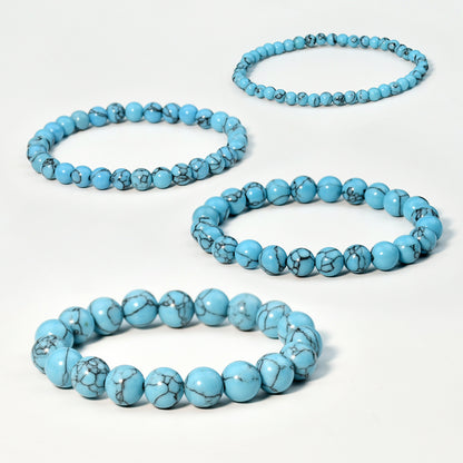 Boho Handmade Turquoise Beaded Bracelets