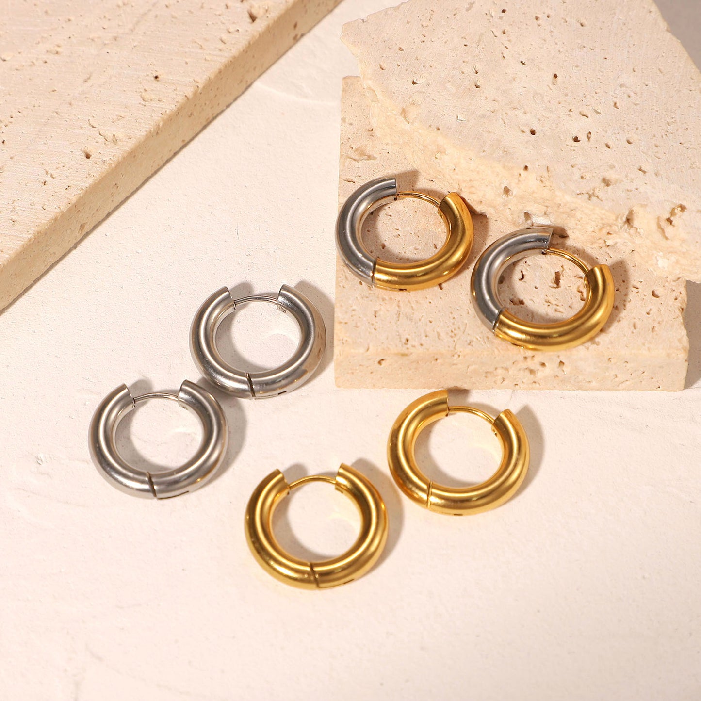 Classic Dainty Hoop Earrings