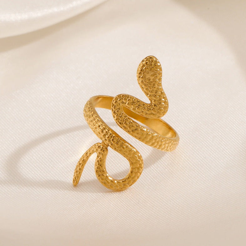 Boa Snake Open Ring