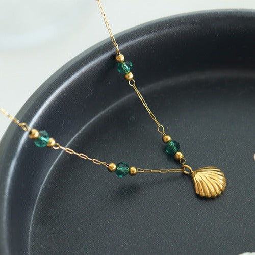 Beach Life Shell Pendant Necklace