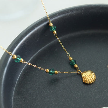 Beach Life Shell Pendant Necklace