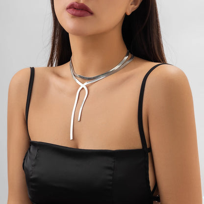 Snake Chain Layered Necklace