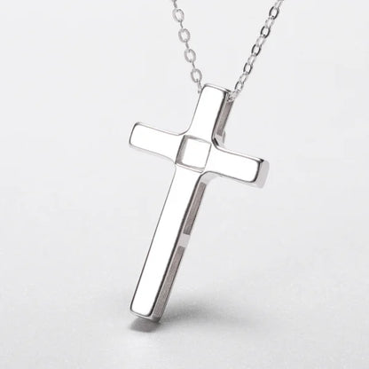 Personalized Cross Projection Necklace