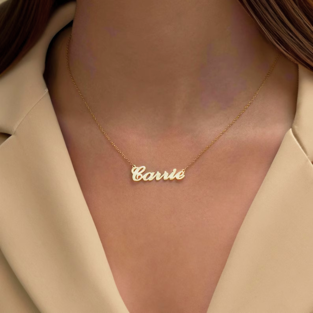 Personalized Carrie Name Necklace