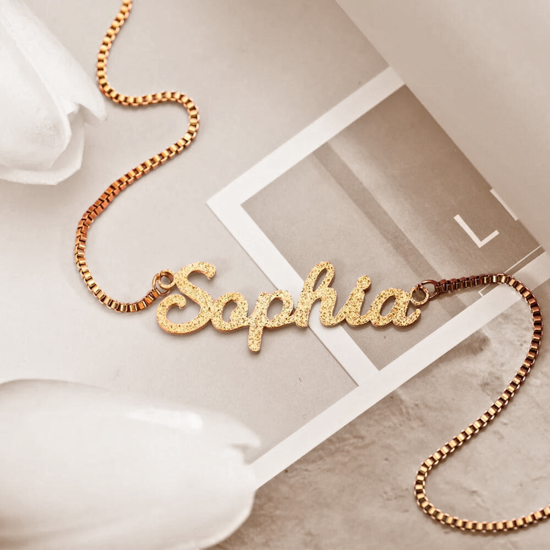 Personalized Sparkling Name Necklace