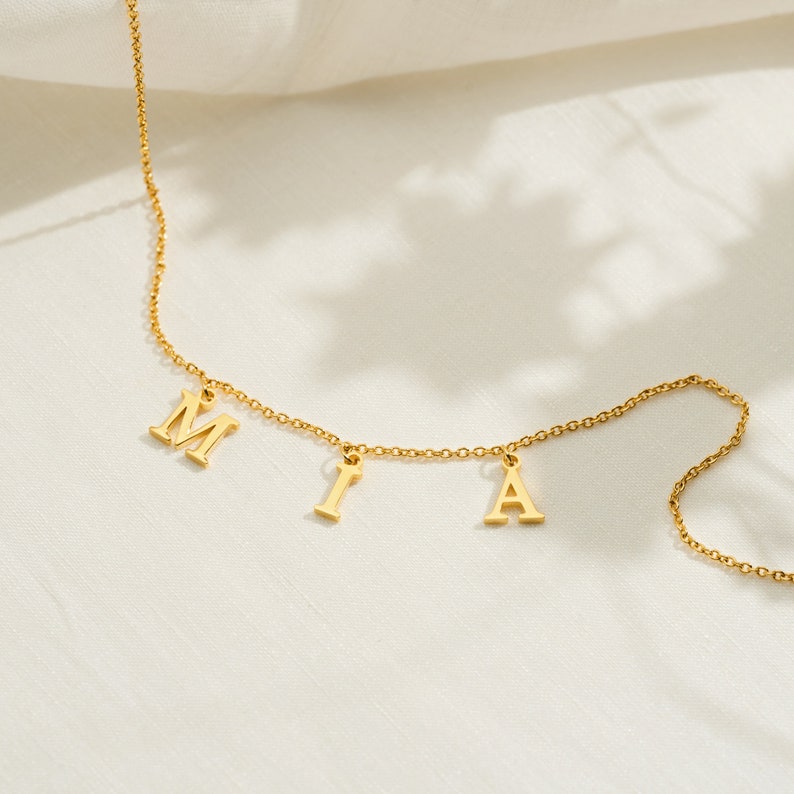 Personalized Letter Name Choker