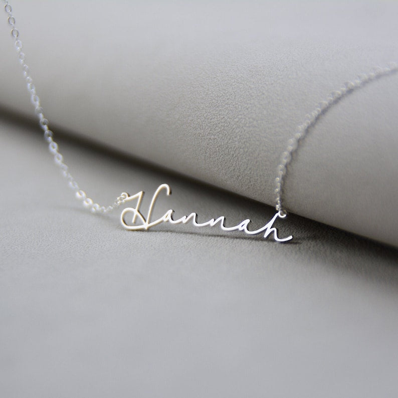 Personalized Minimalist Name Necklace