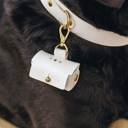 Custom Initial Wedding Ring Bearer Pouch for Dog