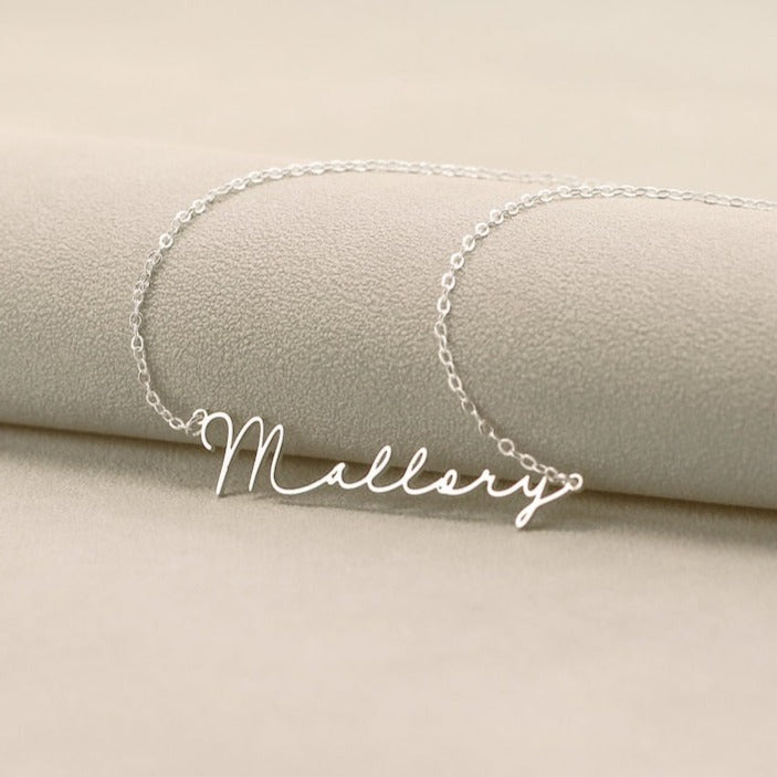 Personalized Minimalist Name Necklace