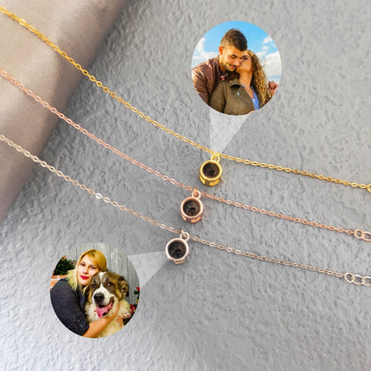 Custom Dainty Photo Projection Bracelet