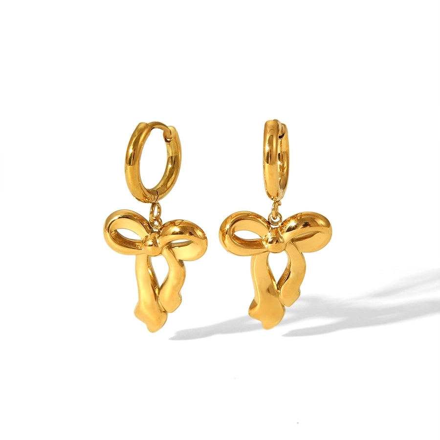 Coquette Charm Hoop Earrings