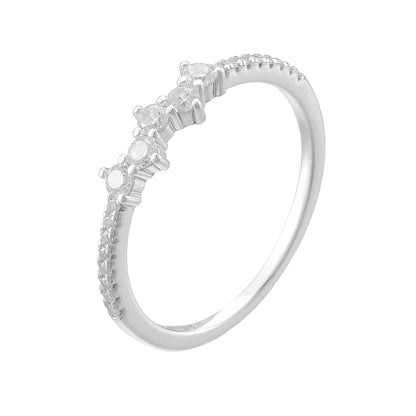 Celeste Minimalist Band Ring