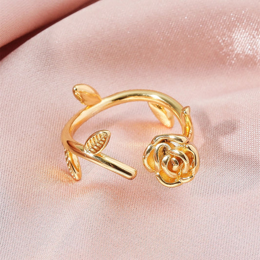 Eternal Rose Open Ring