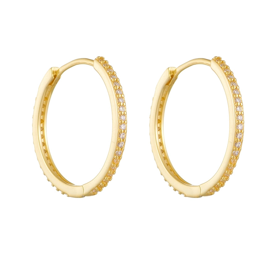 Dainty 925 Silver Hoop Earrings