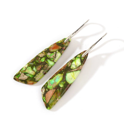 Giovanna Dragon Stone Drop Earrings