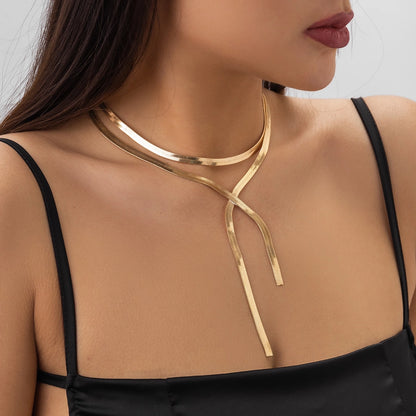 Snake Chain Layered Necklace