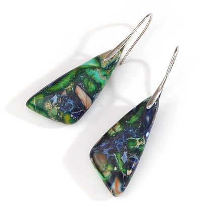 Desitta Dragon Stone Drop Earrings