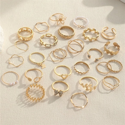 Dainty Minimalist Rings SET