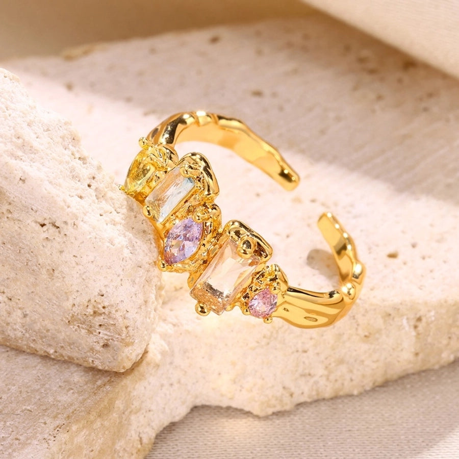 Fairy Crystal Statement Open Ring