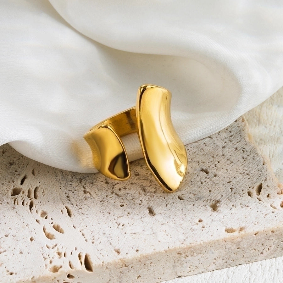 Caroline Gold Statement Rings