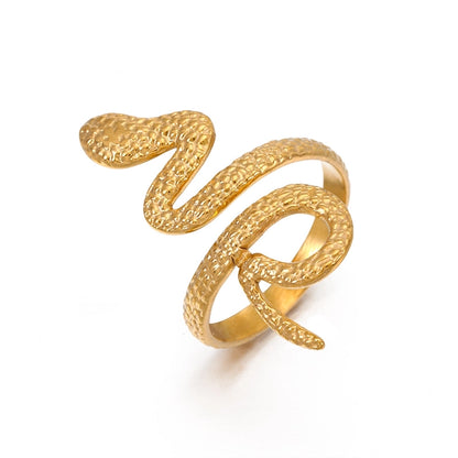 Boa Snake Open Ring