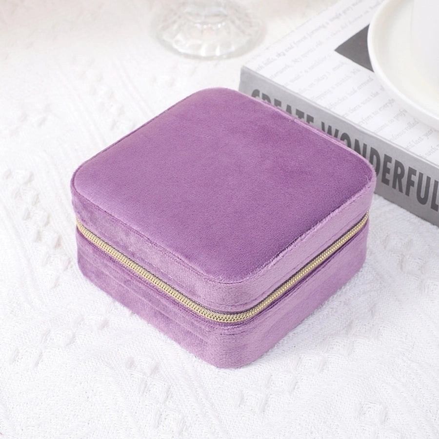 Plush Velvet Jewelry Boxes