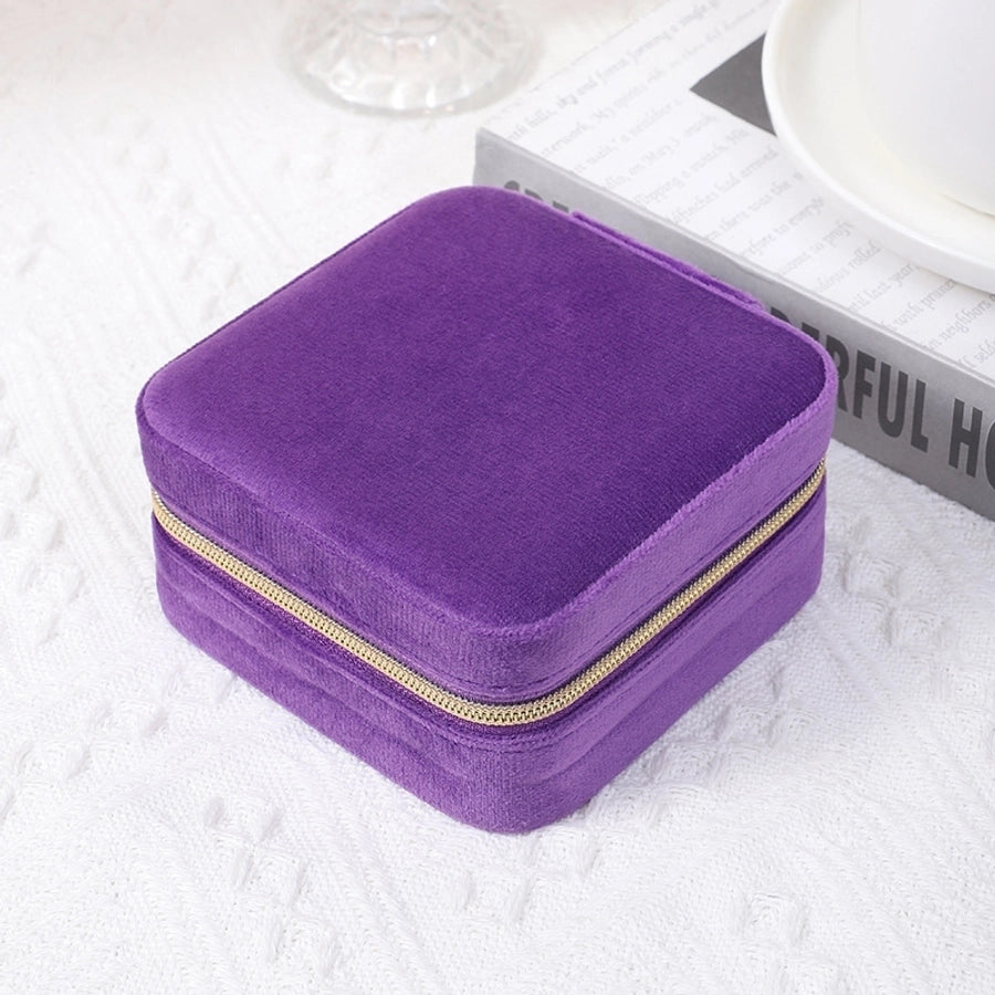 Plush Velvet Jewelry Boxes