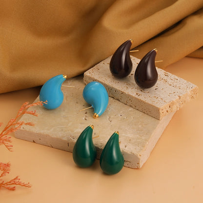 Isadora Droplet Stud Earrings