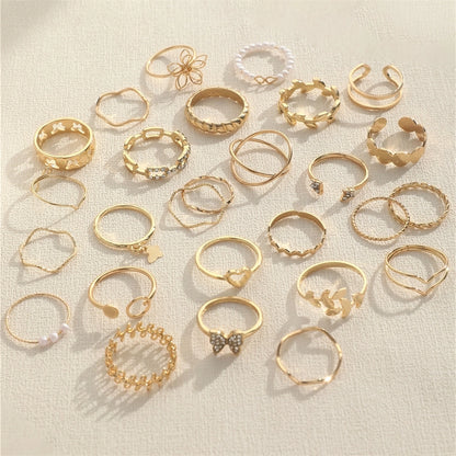 Dainty Minimalist Rings SET