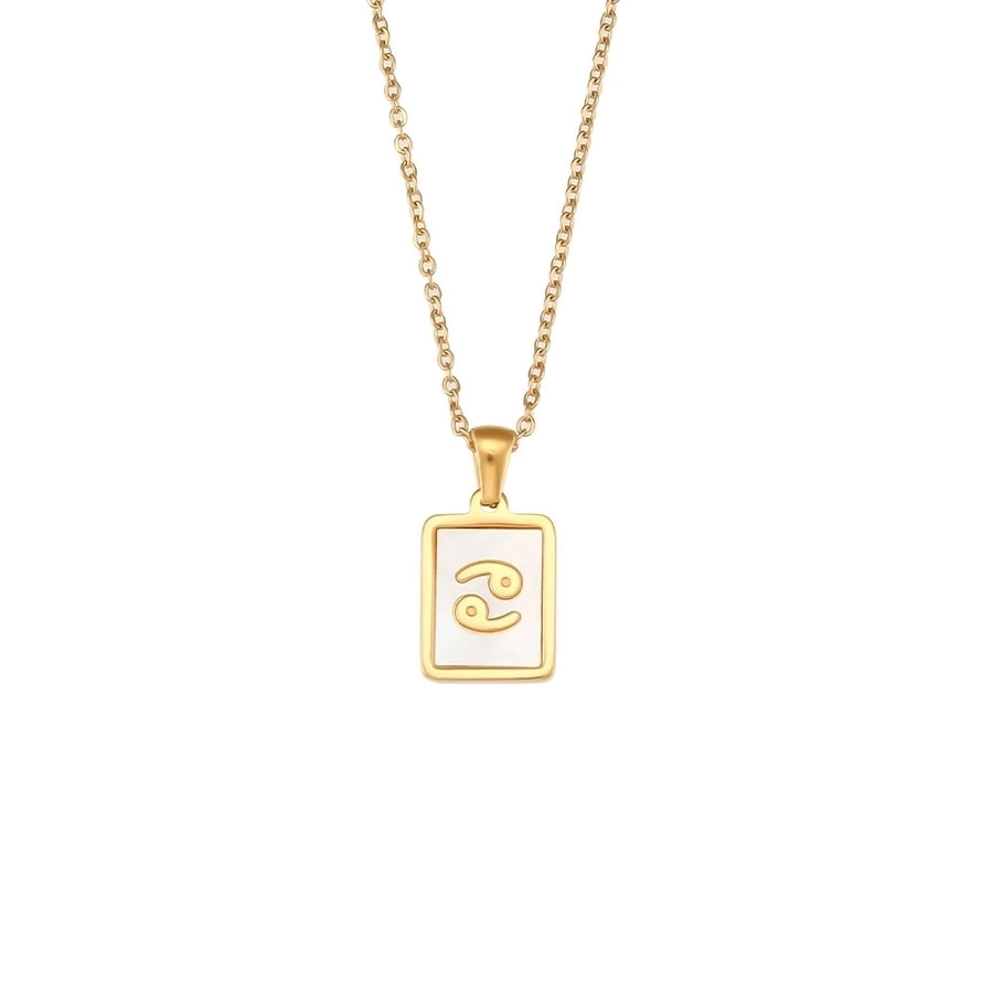 Lola Zodiac Sign Pendant Necklace