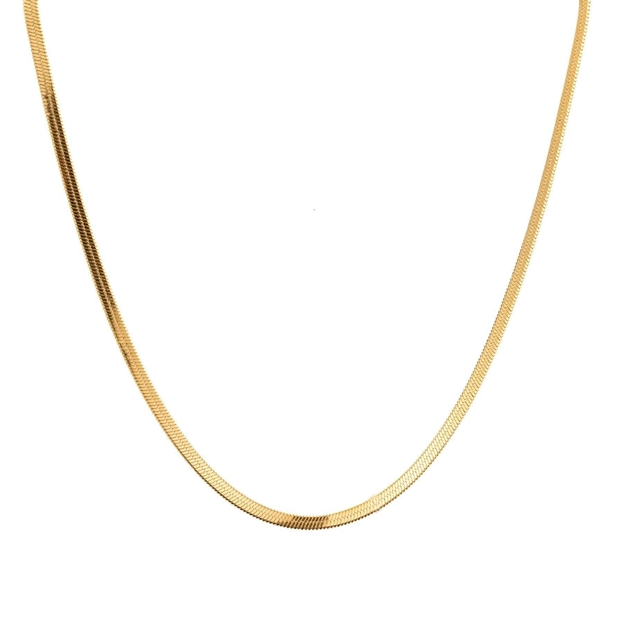 Minimalist Double Layer Chain Necklace