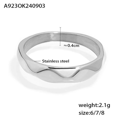 Odette Minimalist Stackable Band Rings