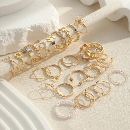 Dainty Minimalist Rings SET