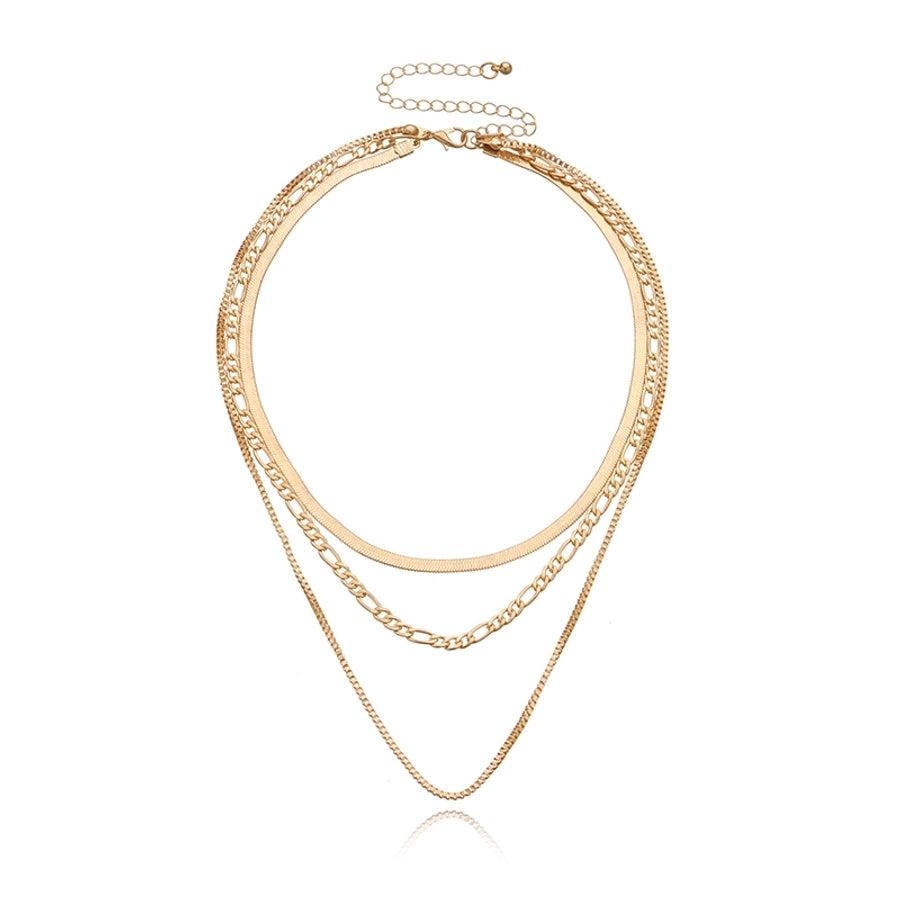 Sofia 3 Layer Chain Necklace