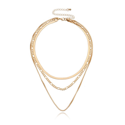 Sofia 3 Layer Chain Necklace