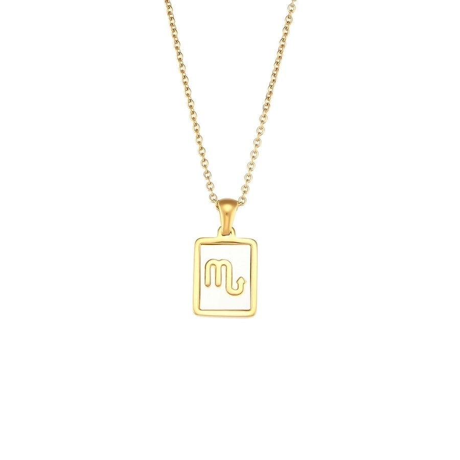 Lola Zodiac Sign Pendant Necklace