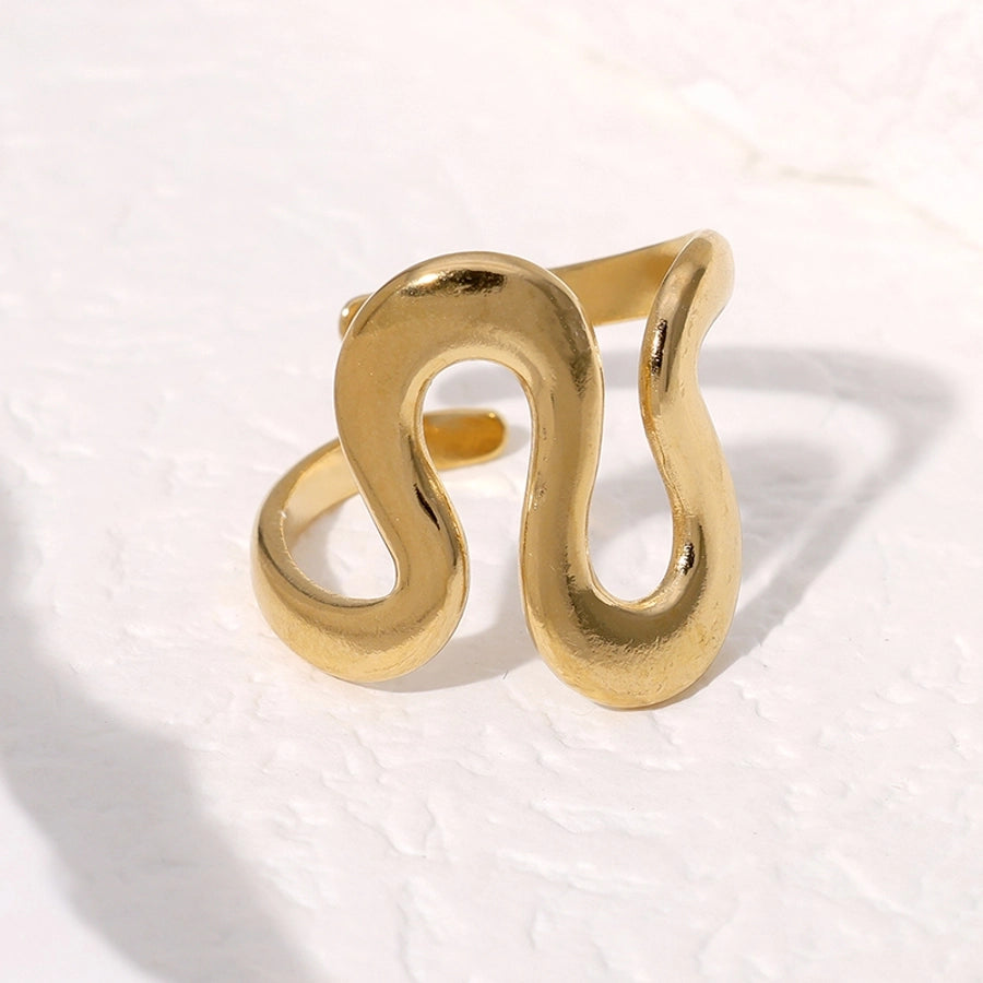 Abstract Line Open Ring