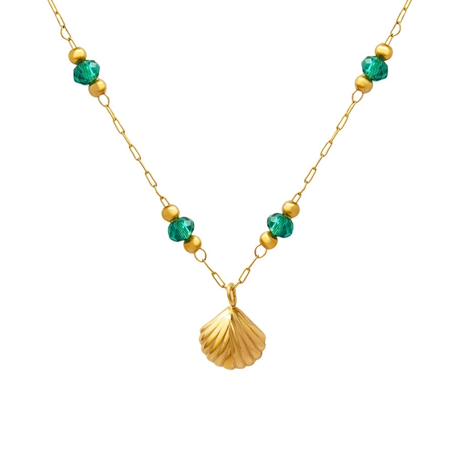 Beach Life Shell Pendant Necklace