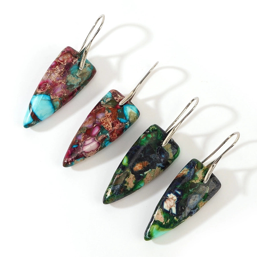 Lorena Dragon Stone Drop Earrings