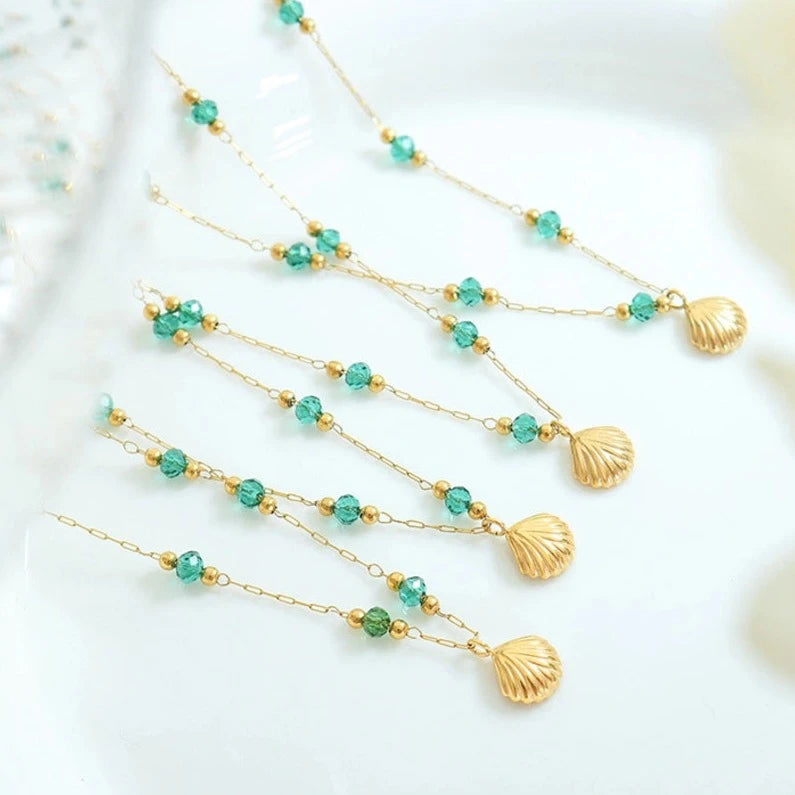 Beach Life Shell Pendant Necklace