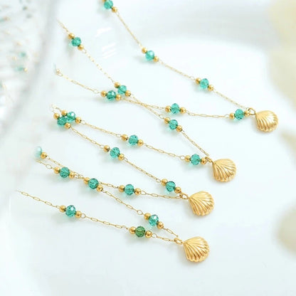 Beach Life Shell Pendant Necklace