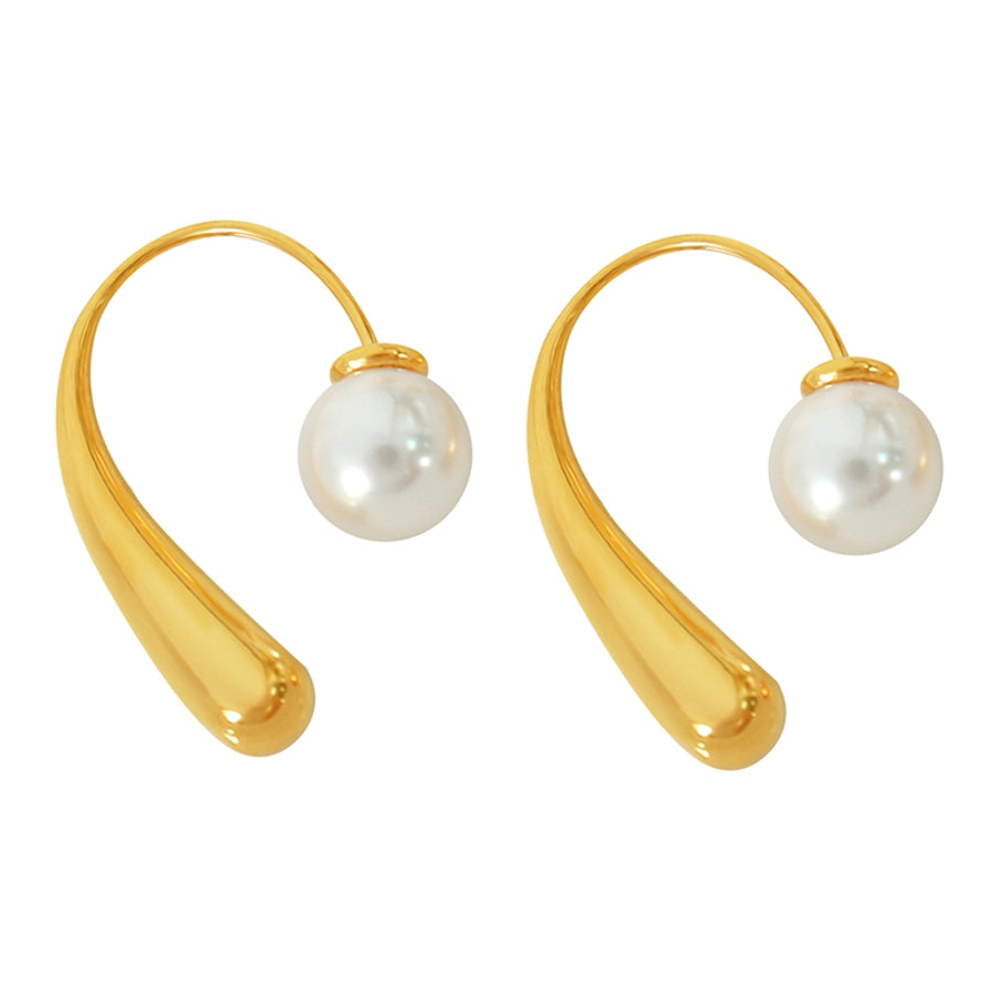 Nordic Pearl Drop Earrings