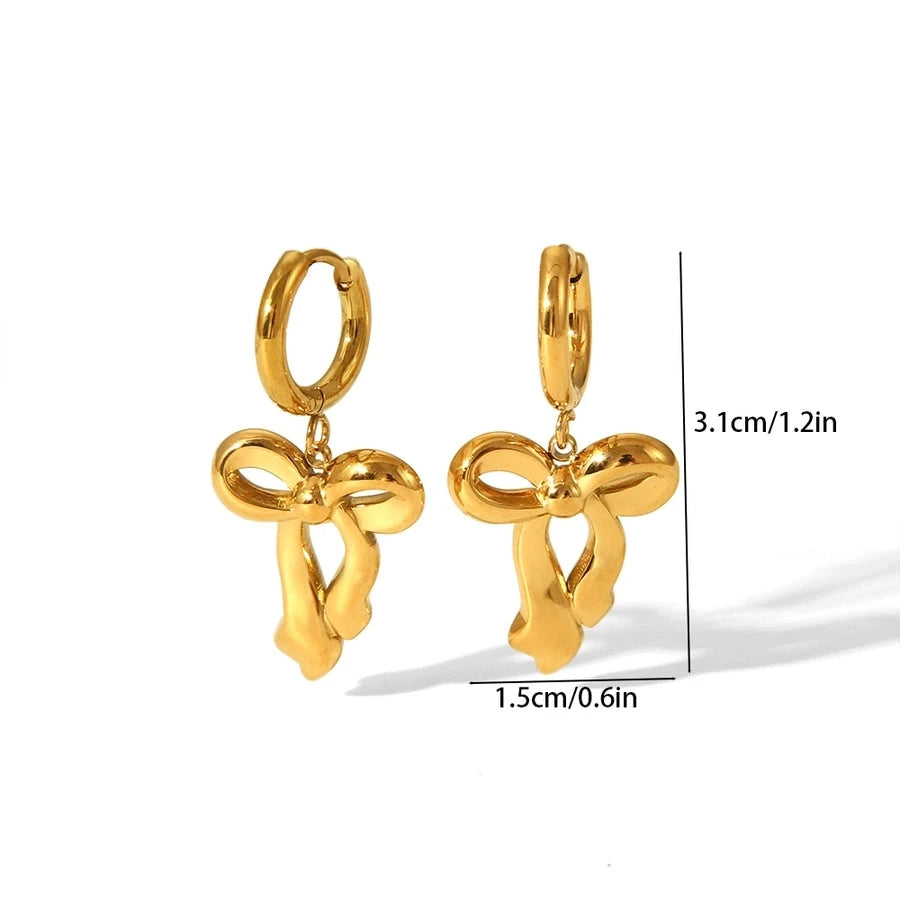 Coquette Charm Hoop Earrings