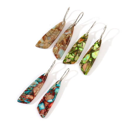 Giovanna Dragon Stone Drop Earrings