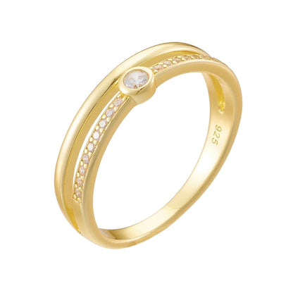 Beatrice Minimalist Band Ring