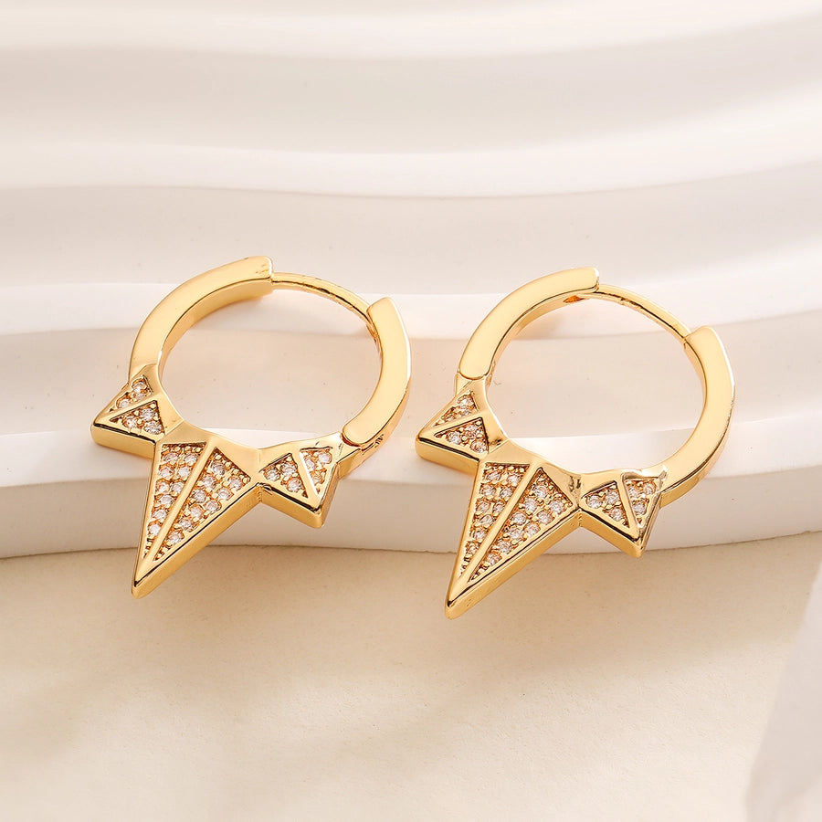 Nicole Hoop Earrings